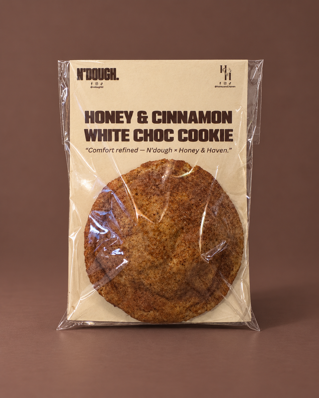 Honey & Cinnamon White Choc Cookie