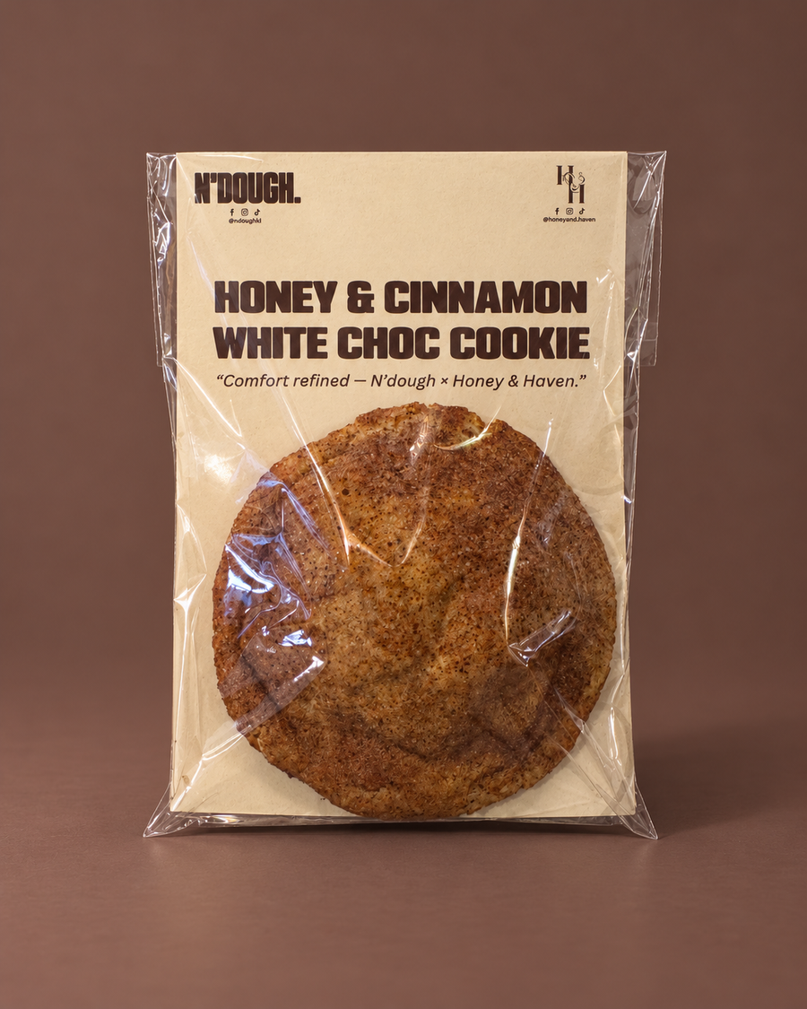 Honey & Cinnamon White Choc Cookie