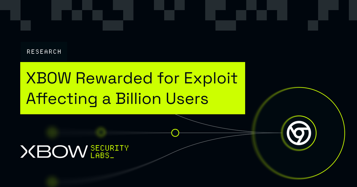 XBOW Rewarded for Exploit Affecting a Billion Users | XBOW