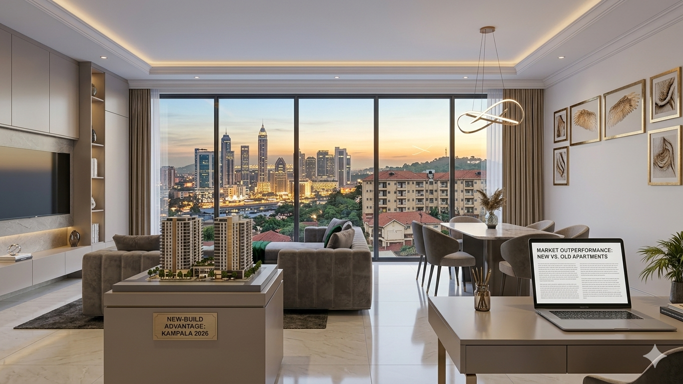 Why New-Build Apartments Outperform Older Apartments in Prime Kampala Areas