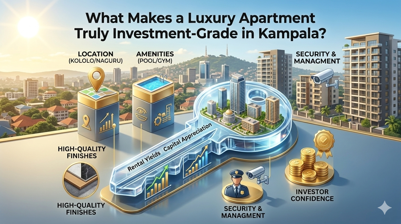 What Makes a Luxury Apartment Truly Investment-Grade in Kampala?