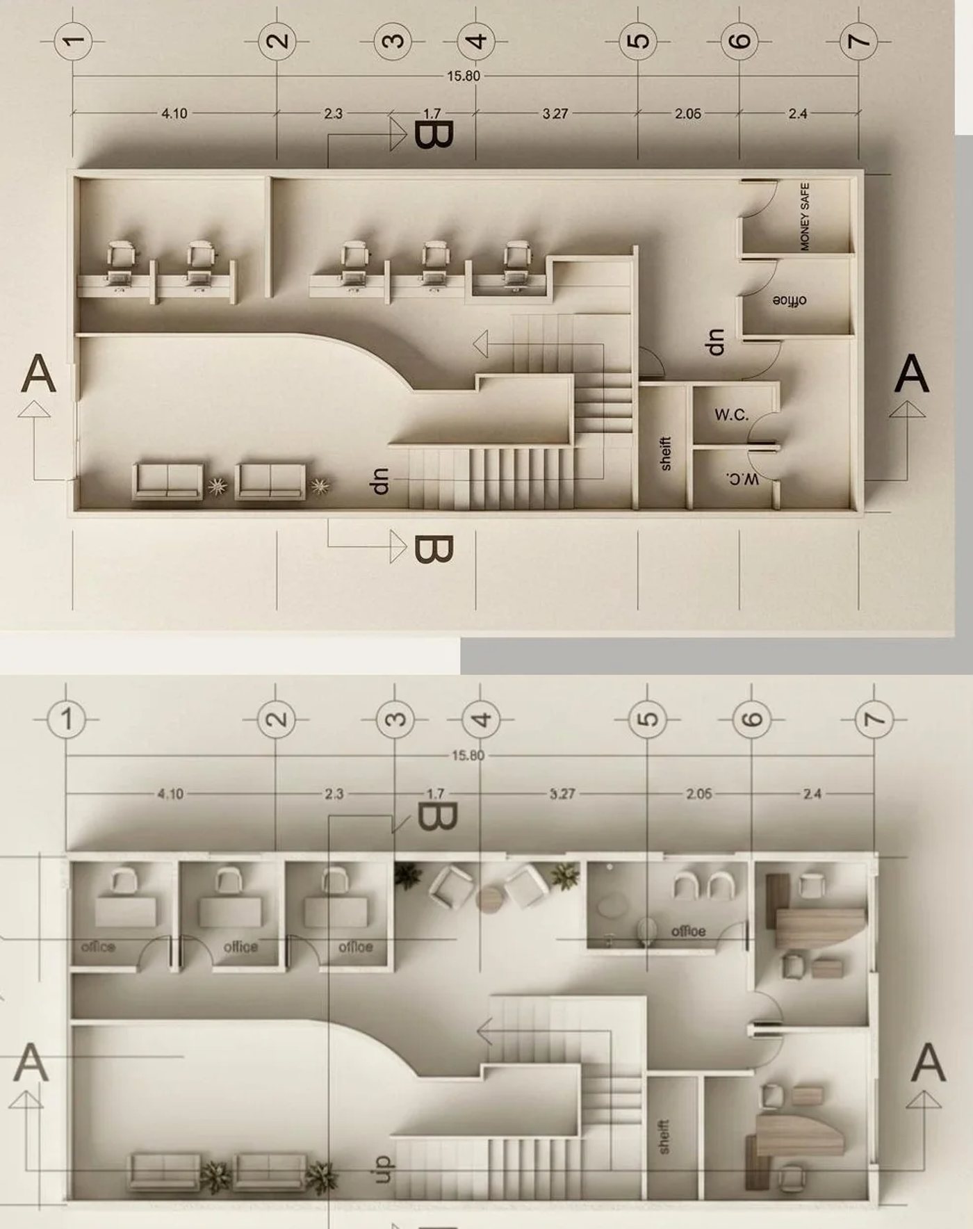 Plans for the CAC Bank PK12 branch