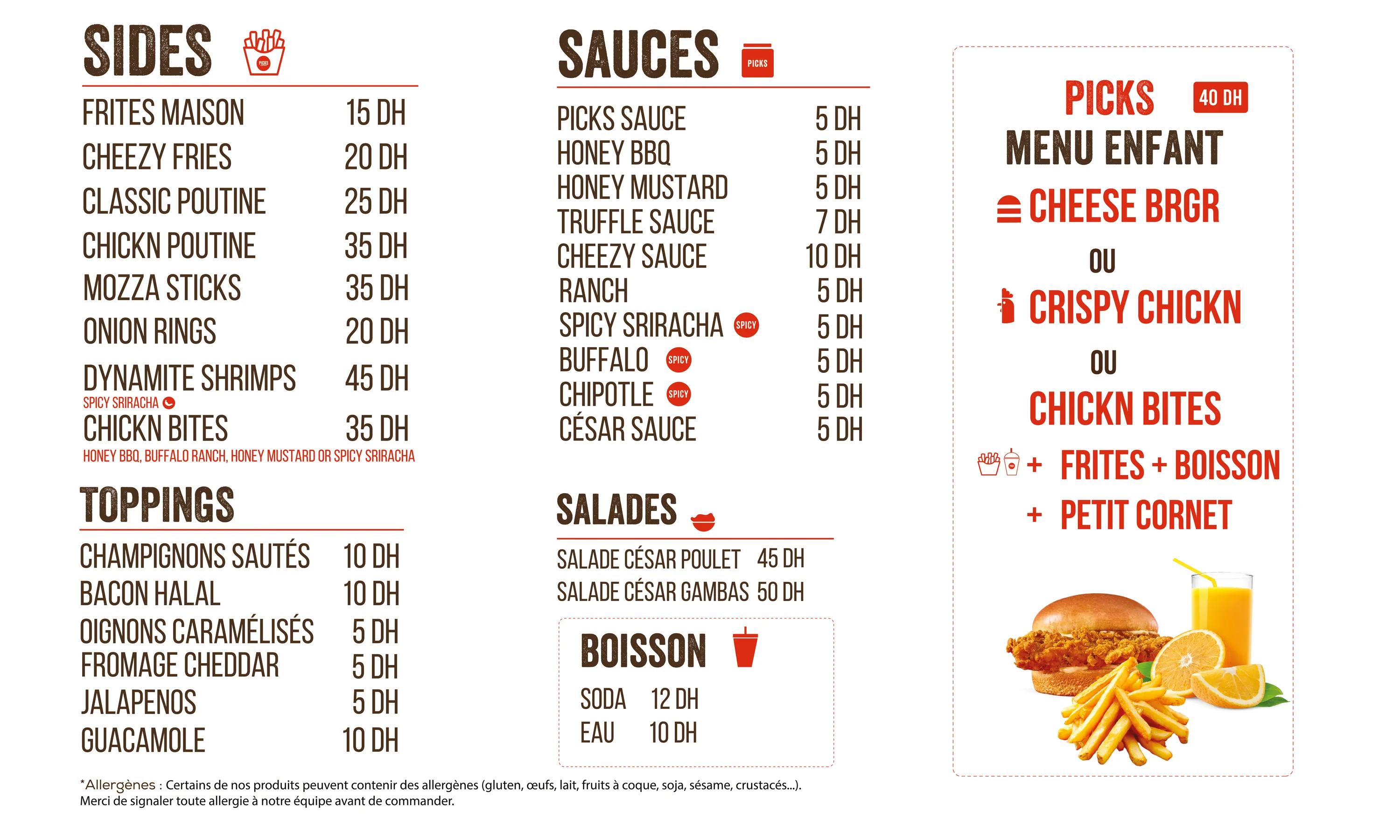 SIDES & EXTRAS