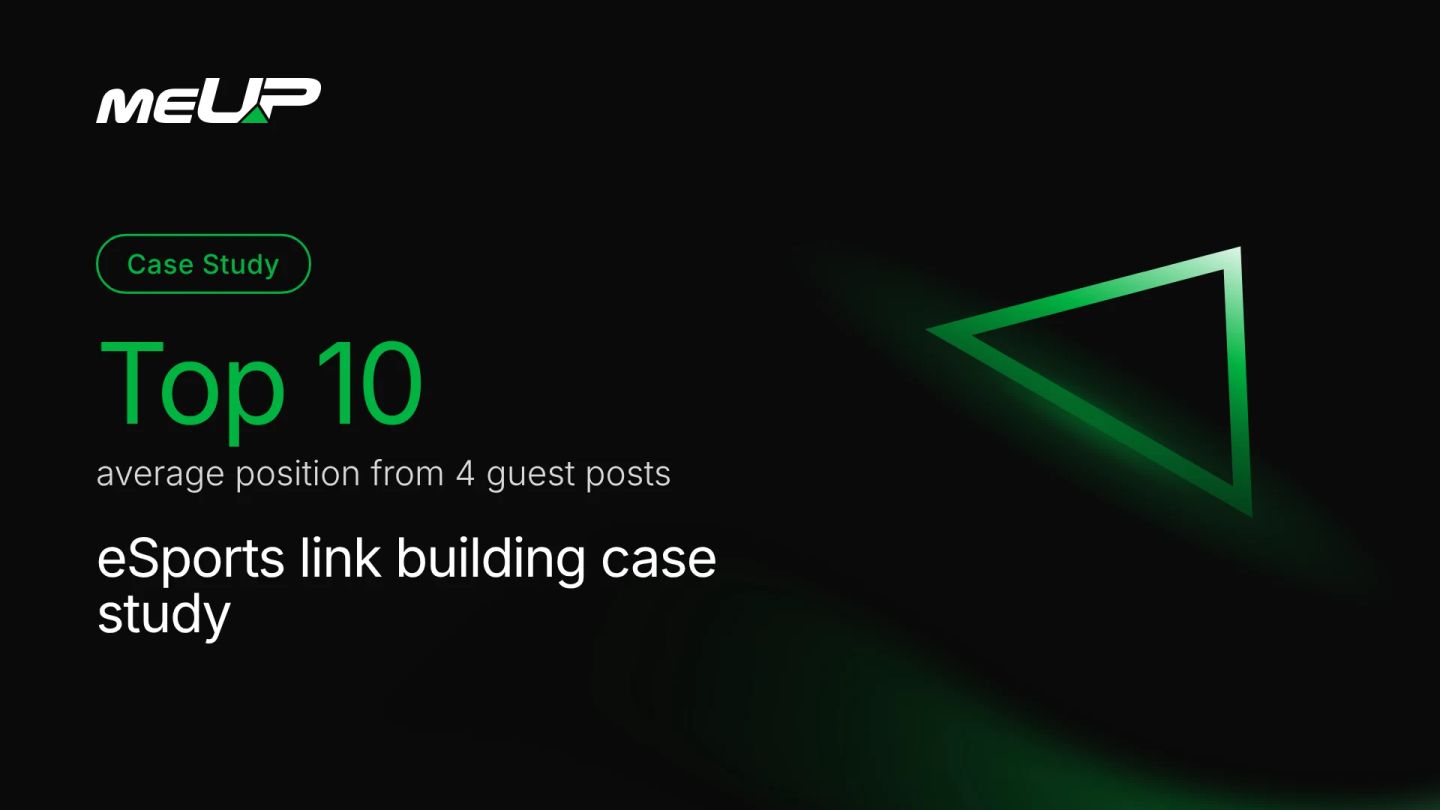 eSports Link Building Case Study