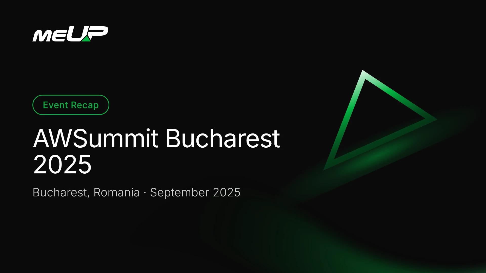 AWSummit Bucharest 2025 – A Recap