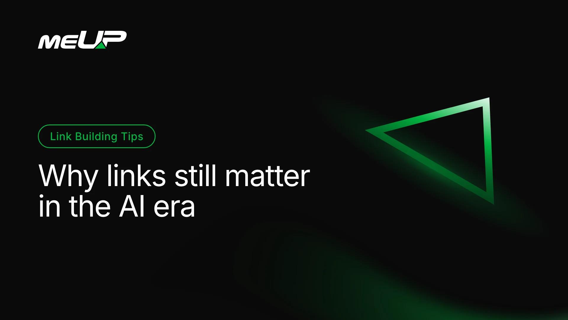 The Link Building Evolution: Why Links Still Matter in the AI Era