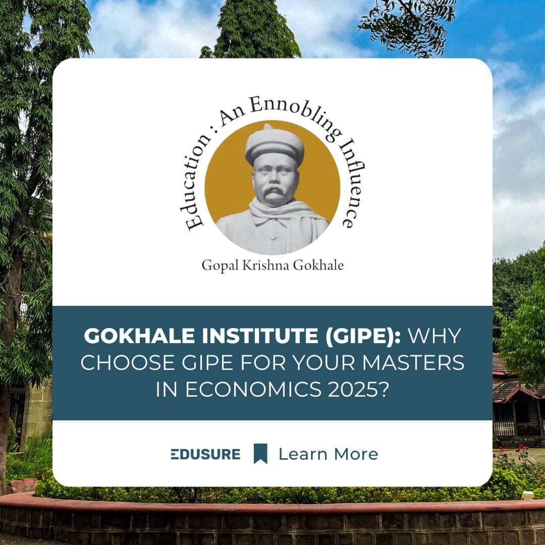Why Choose GIPE for Your Masters in Economics?