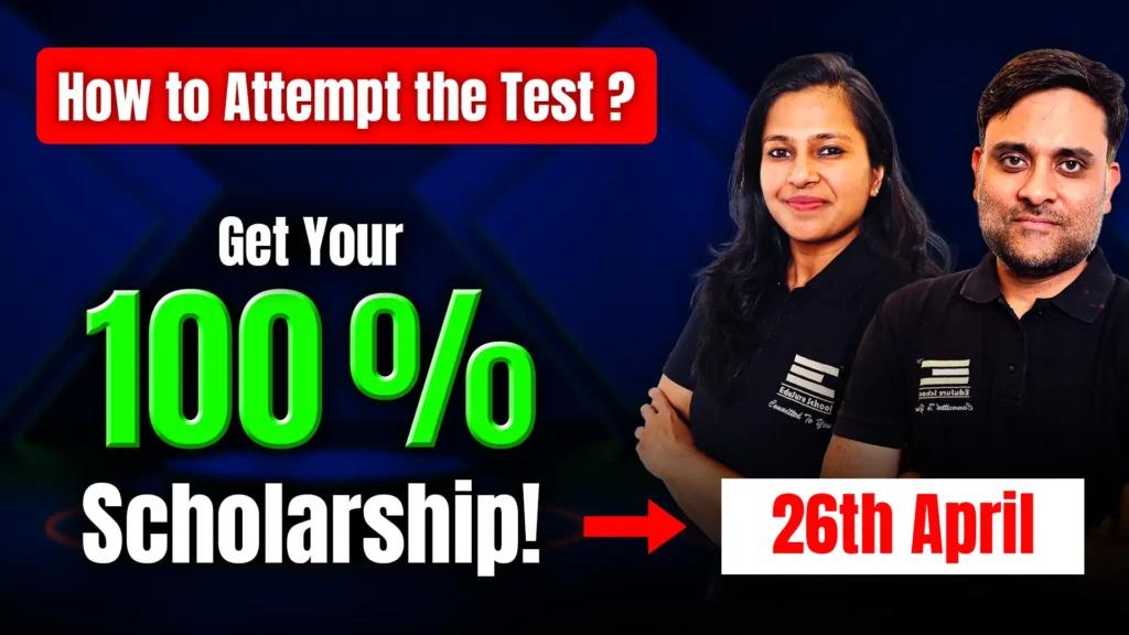 Edusure scholarship test complete walkthrough guide
