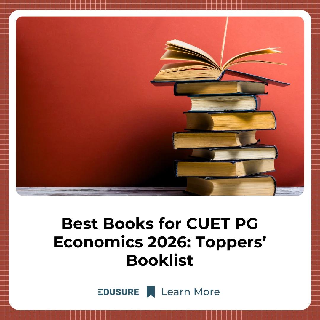 Best Books for CUET PG Economics: Toppers' Booklist