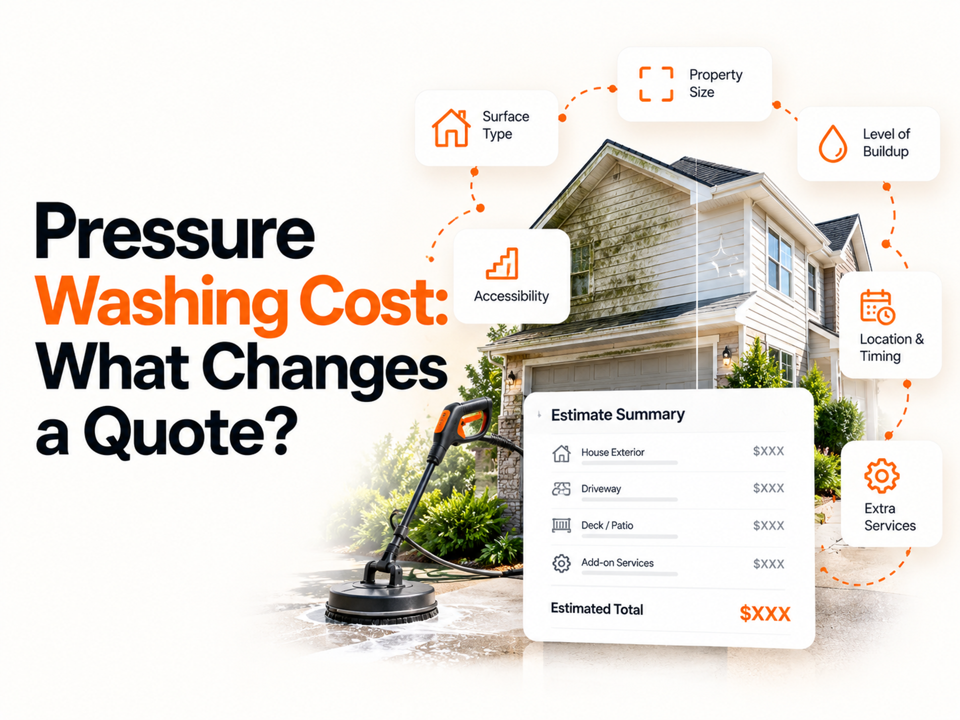 Pressure Washing Cost: What Changes a Quote?
