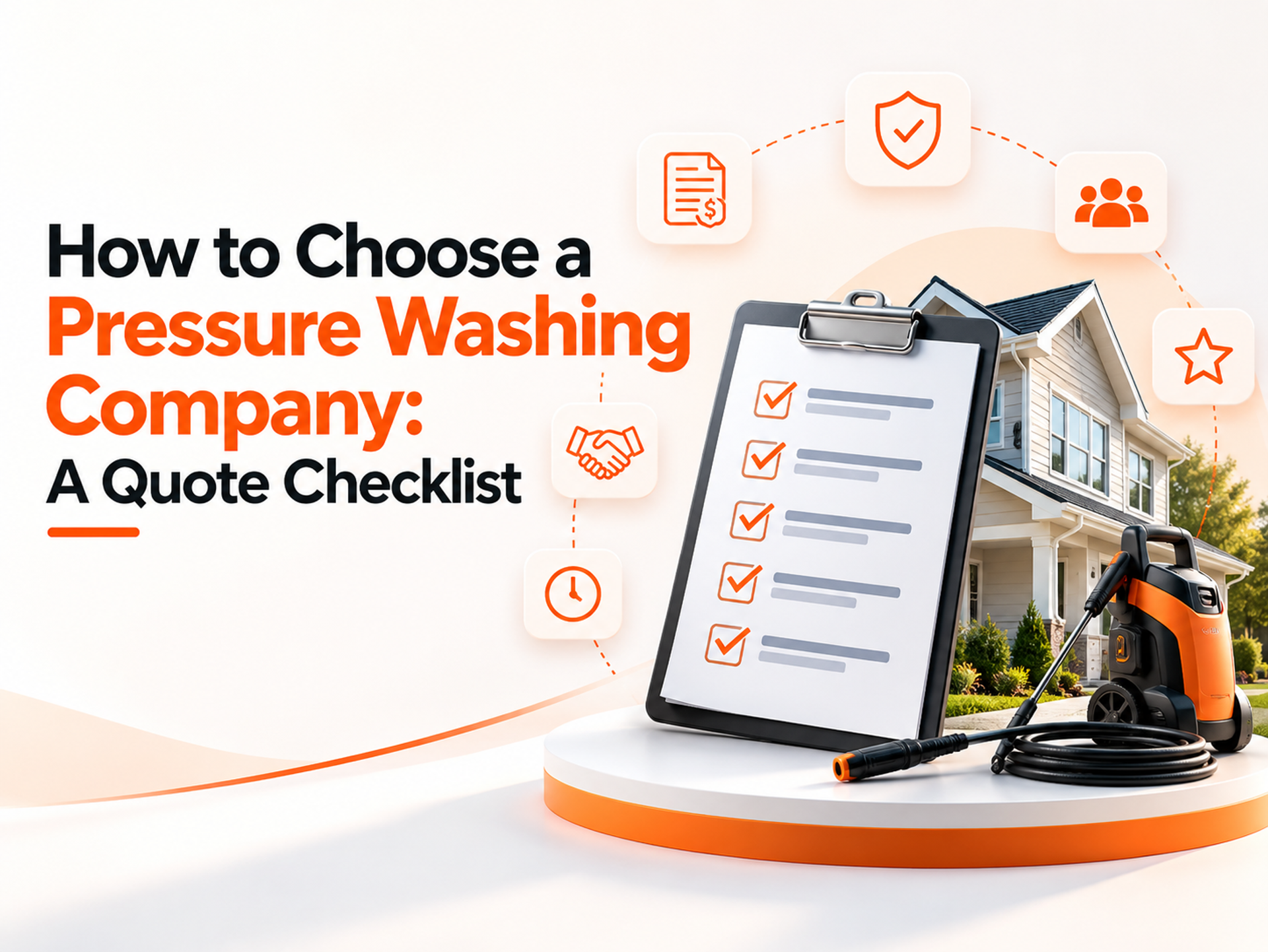 How to Choose a Pressure Washing Company: A Quote Checklist