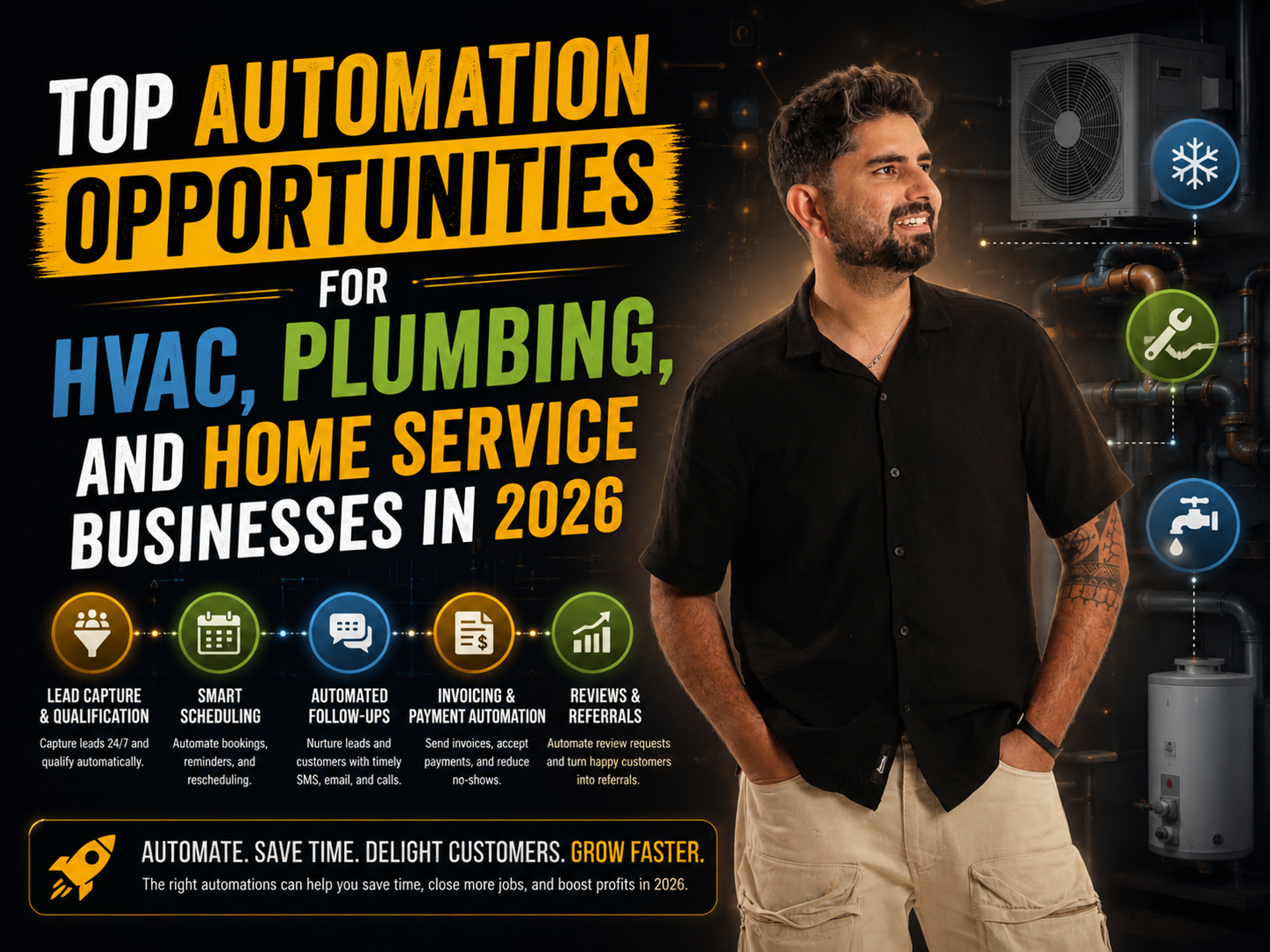 Top Automation Opportunities for HVAC, Plumbing, and Home Service Businesses in 2026
