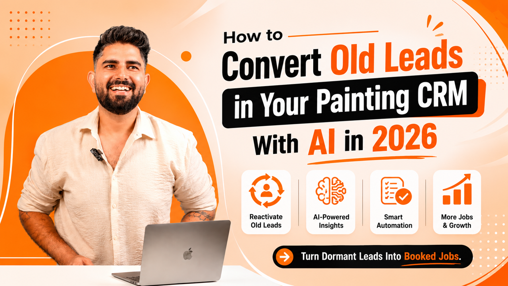 How to Convert Old Leads in Your Painting CRM With AI in 2026