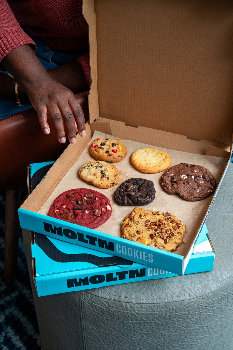 MOLTN cookie gift boxes