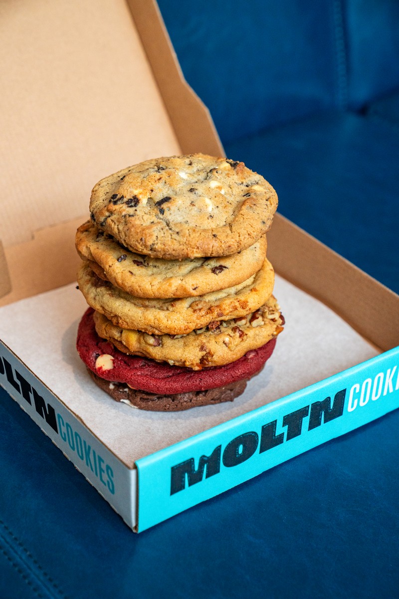 MOLTN cookie gift boxes