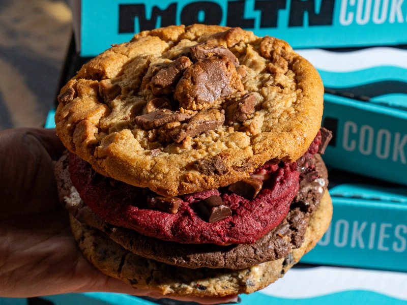 MOLTN cookies fresh from the oven