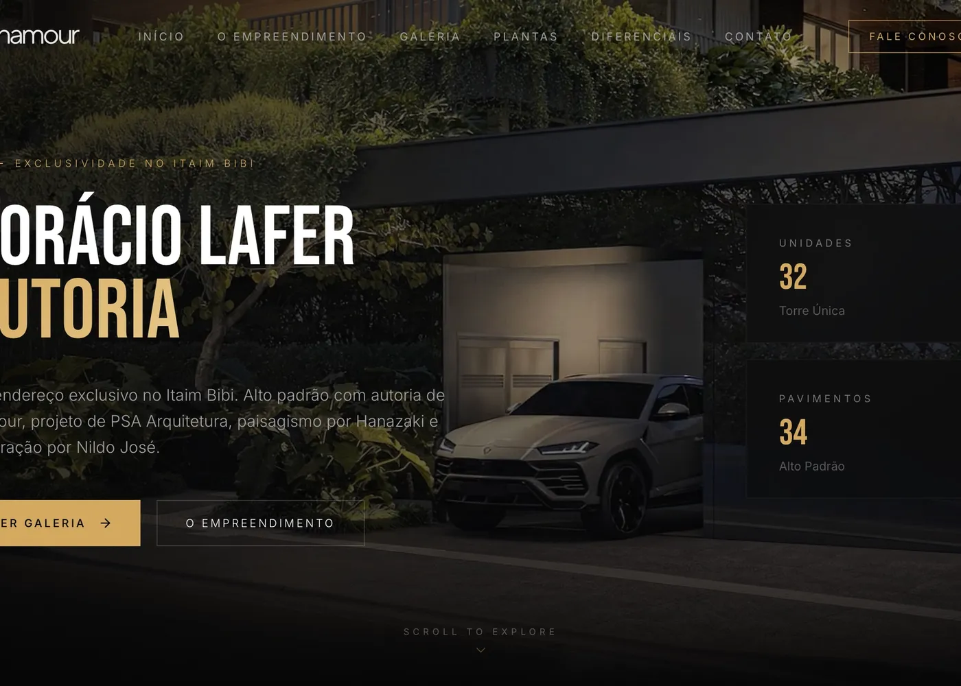 Landing page HL Autoria