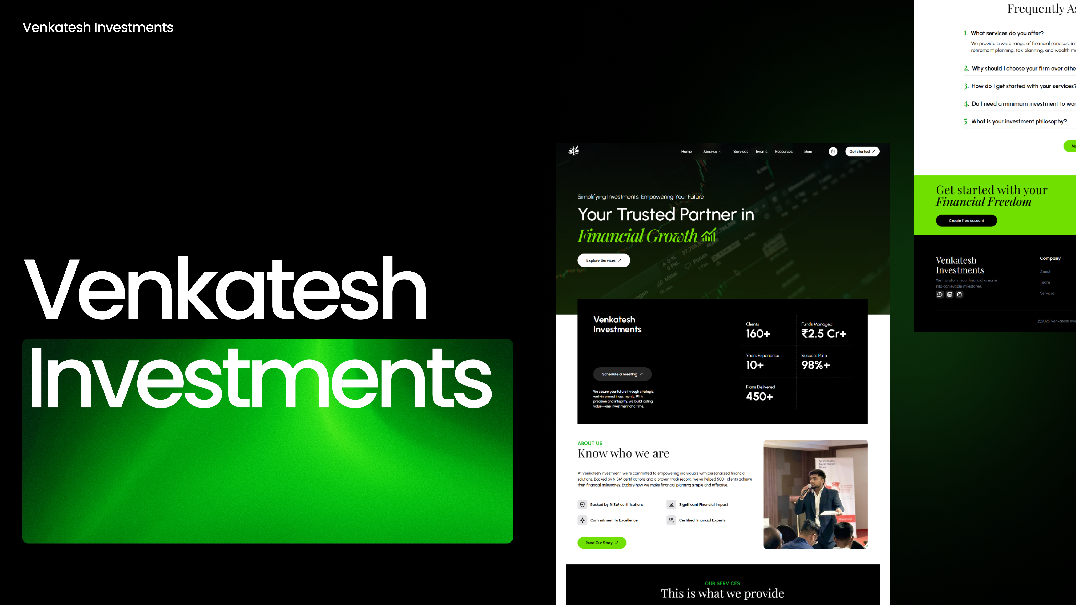 Introducing Our New Website – Venkatesh Investments is Now Online