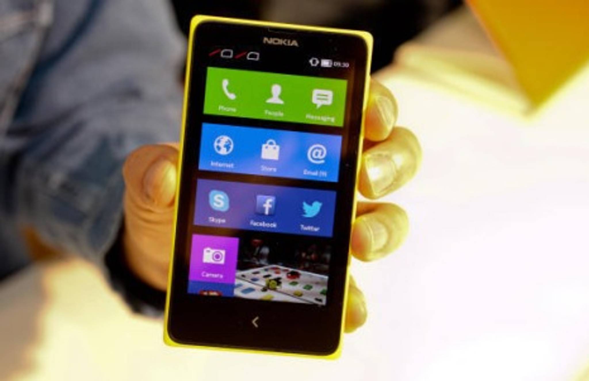 Low-cost Nokia Android handsets