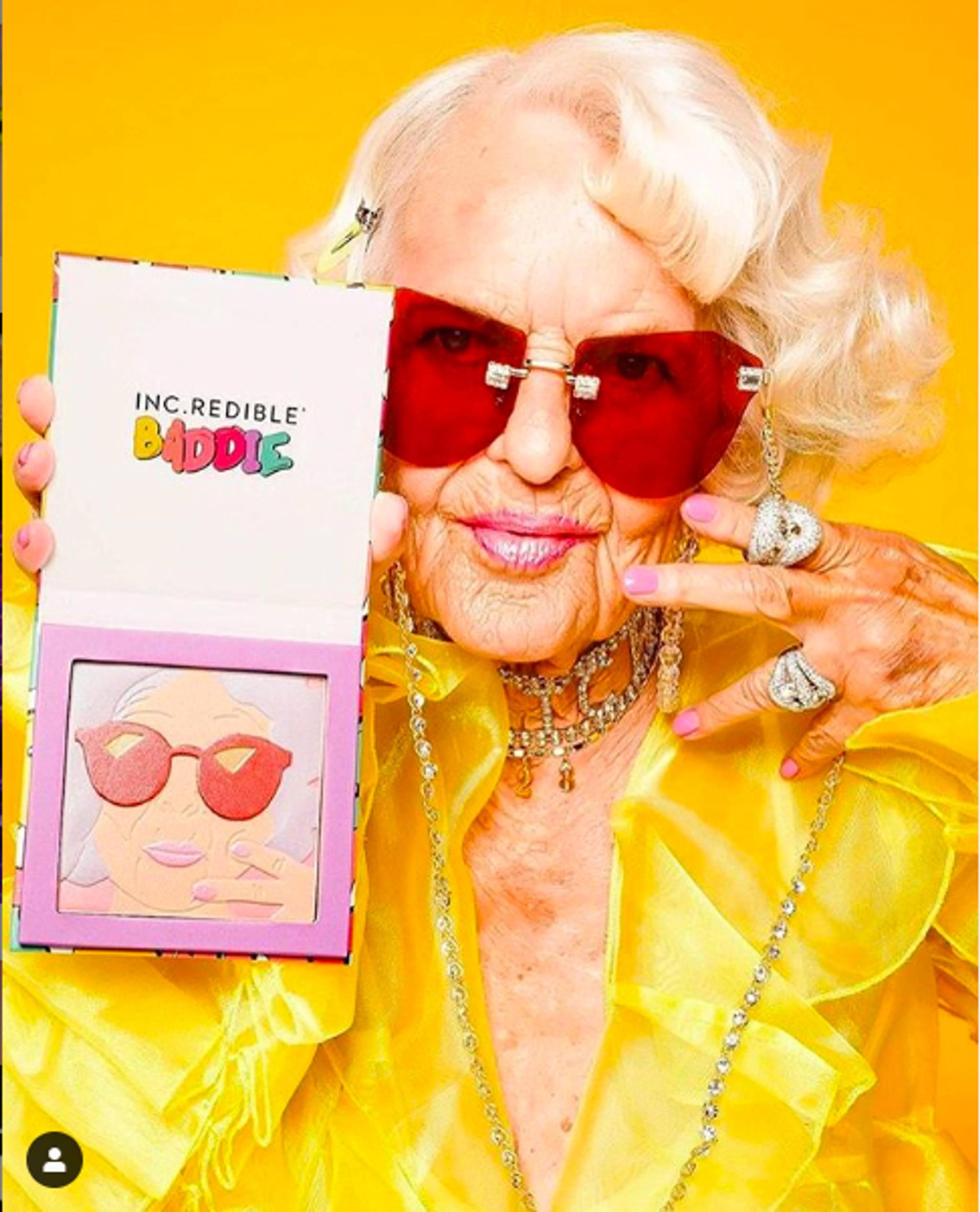 Baddie Winkle celebrates ageing with beauty line