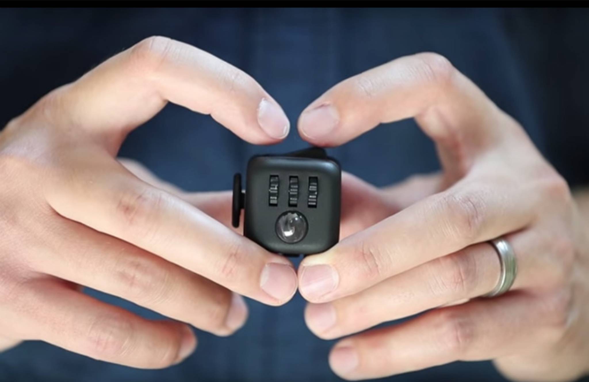 The Fidget Cube is a desk toy for people who can't sit still
