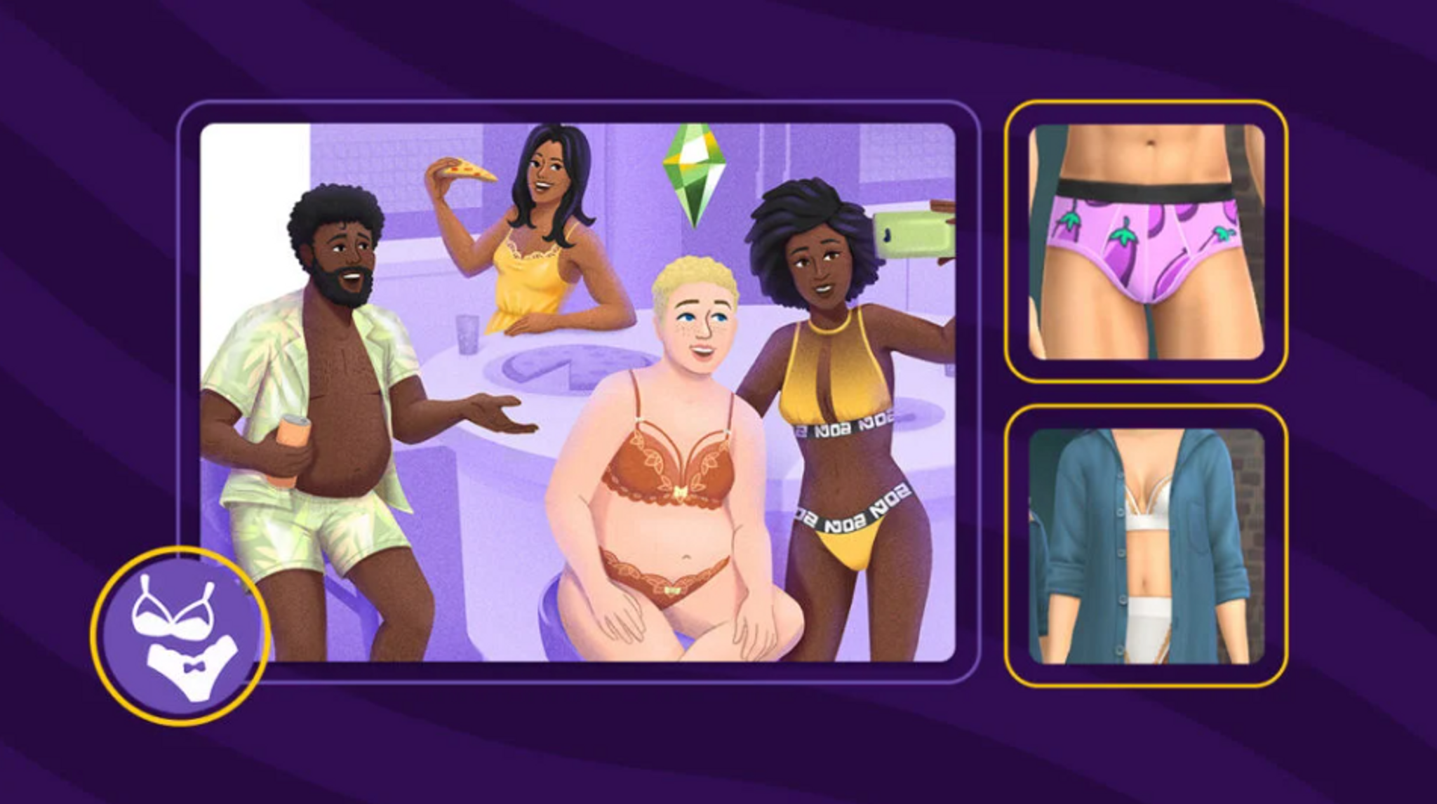The Sims x MeUndies celebrates body positivity in gaming