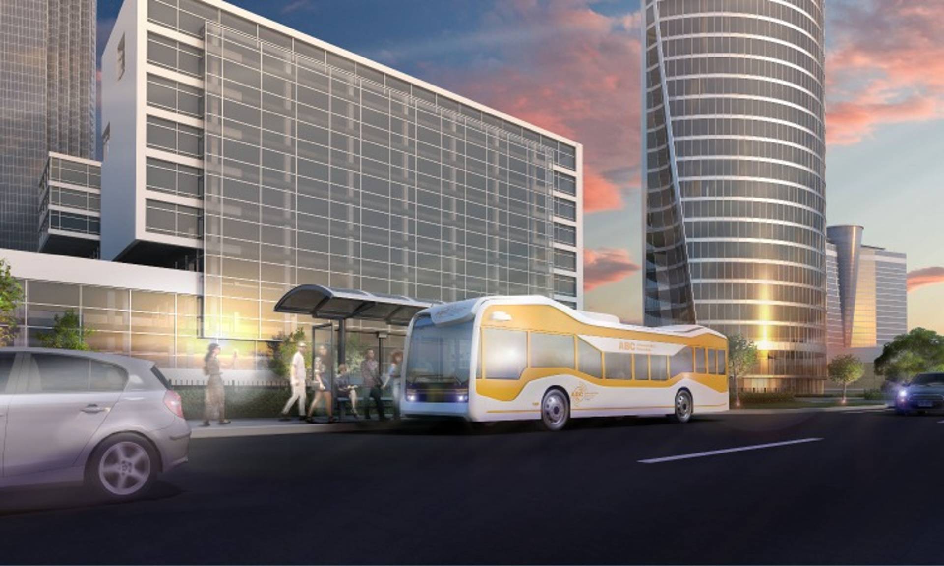 Driverless EV buses meet demand for green transport