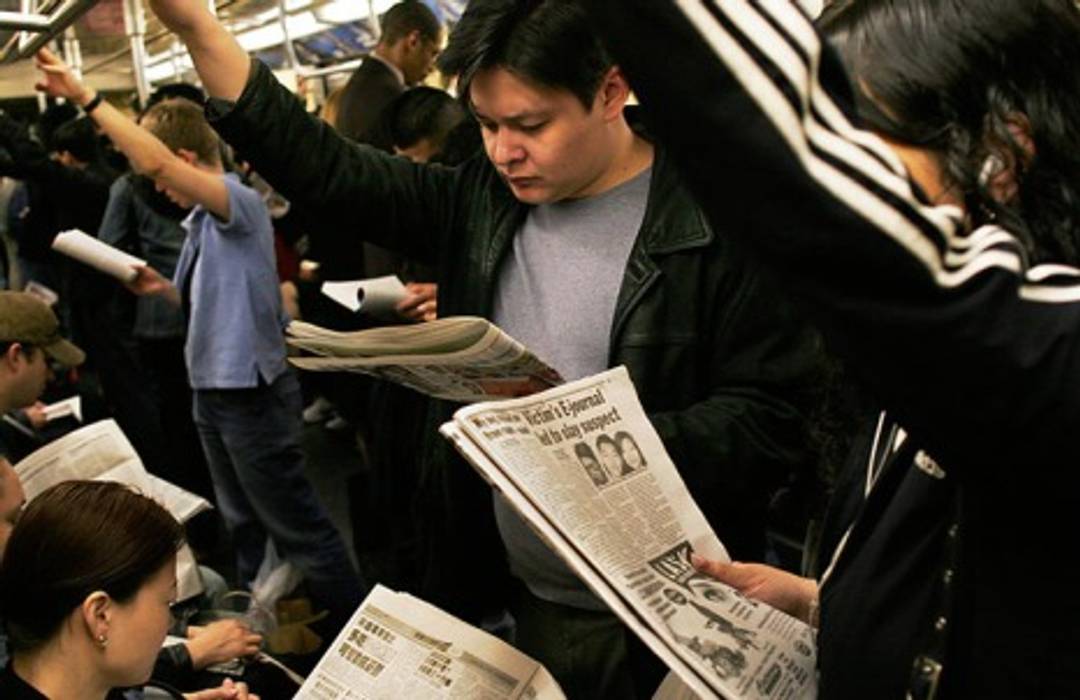 Free newspapers are not being read