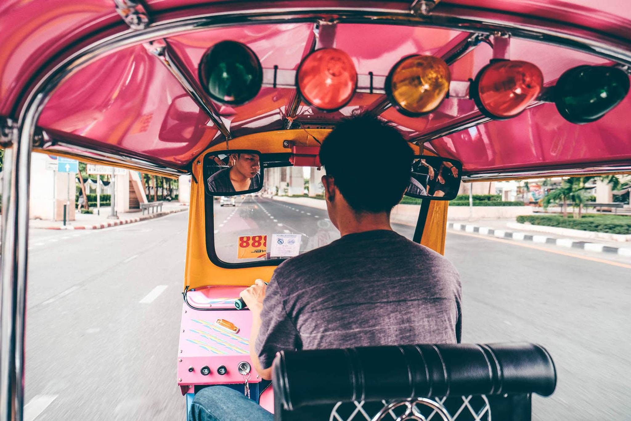 E-rickshaws provide eco-friendly transport in India