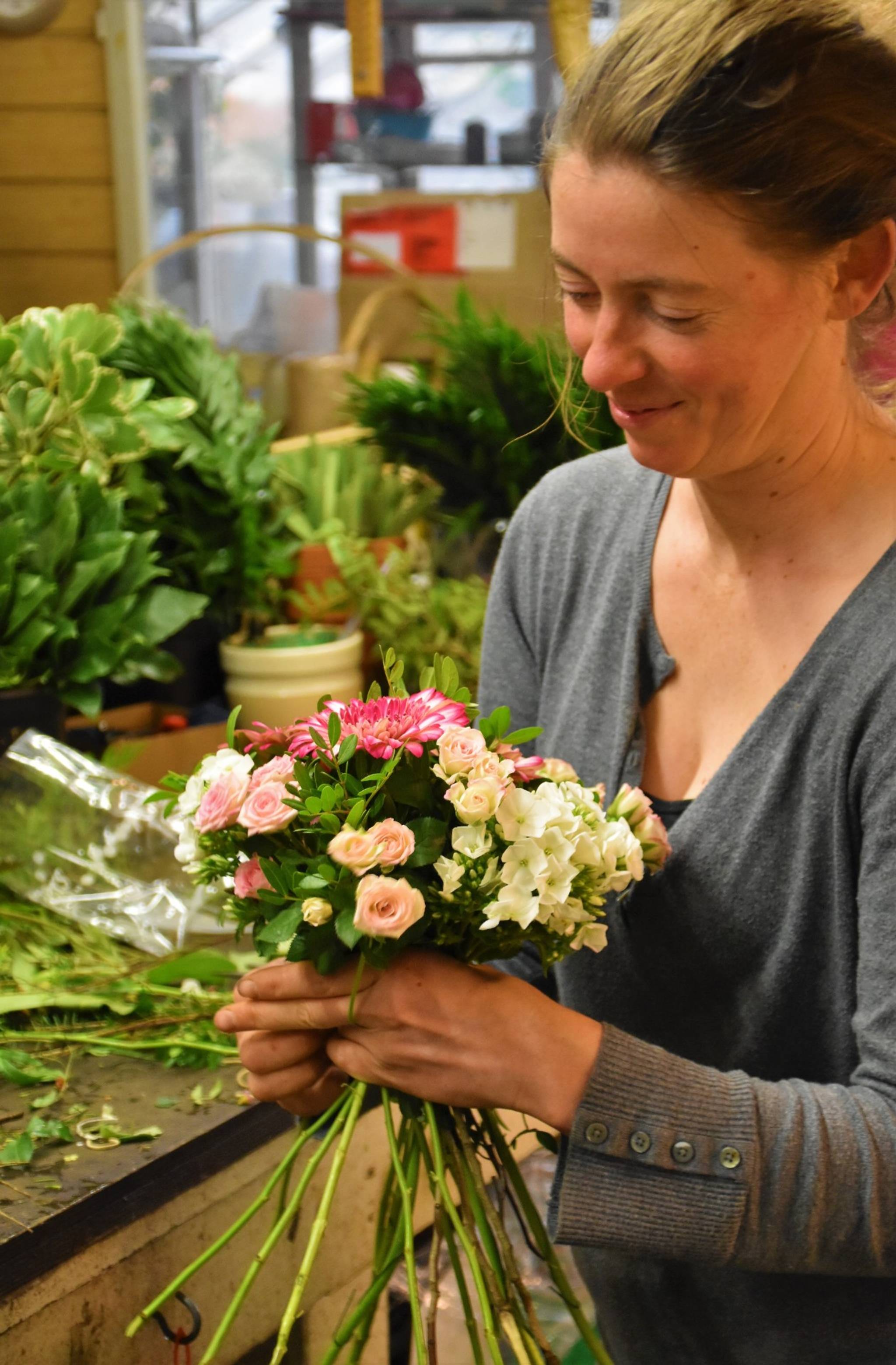 Flower sales bloom as people try to brighten the mood