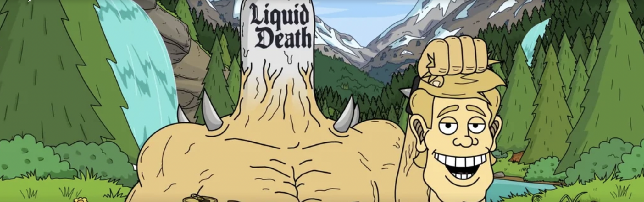Liquid Death: canned water with a punk identity