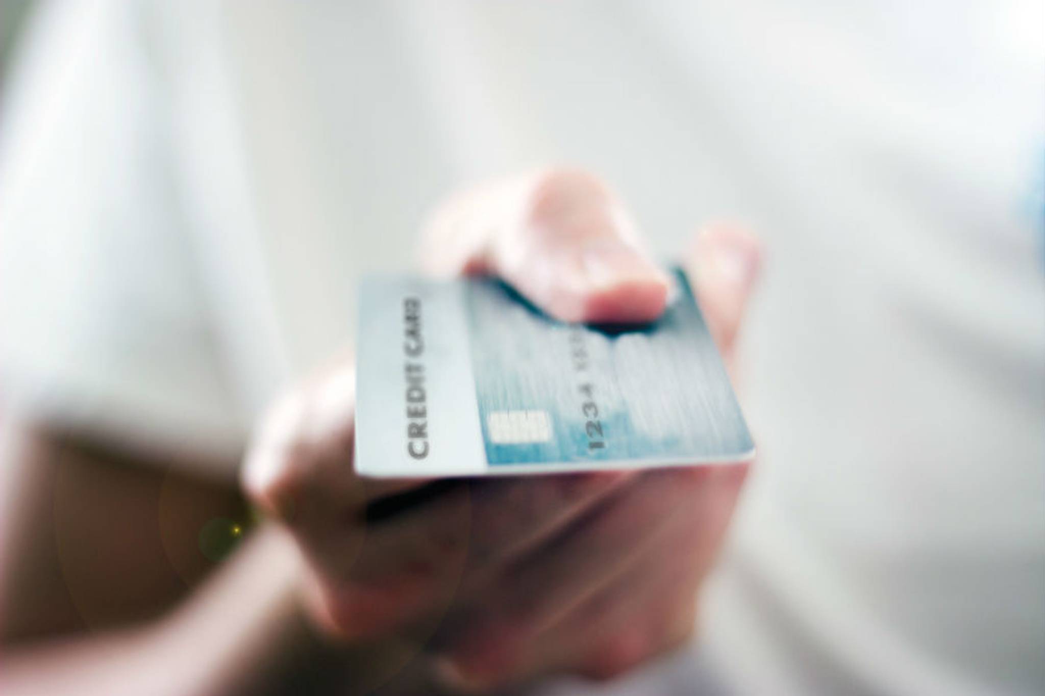 Americans use credit cards for small purchases