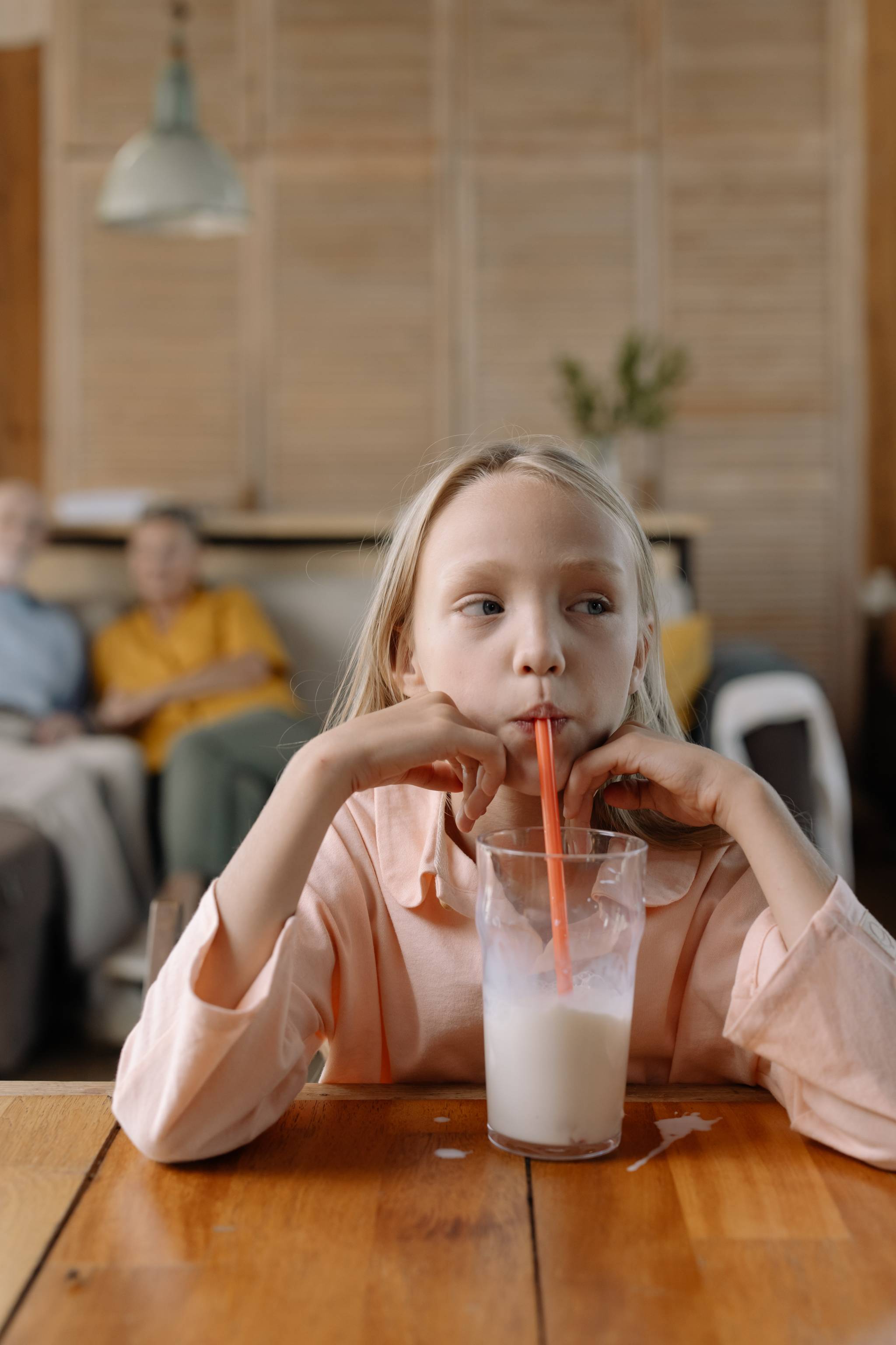 Flavoured, nutrient-rich straw nudges kids to drink milk