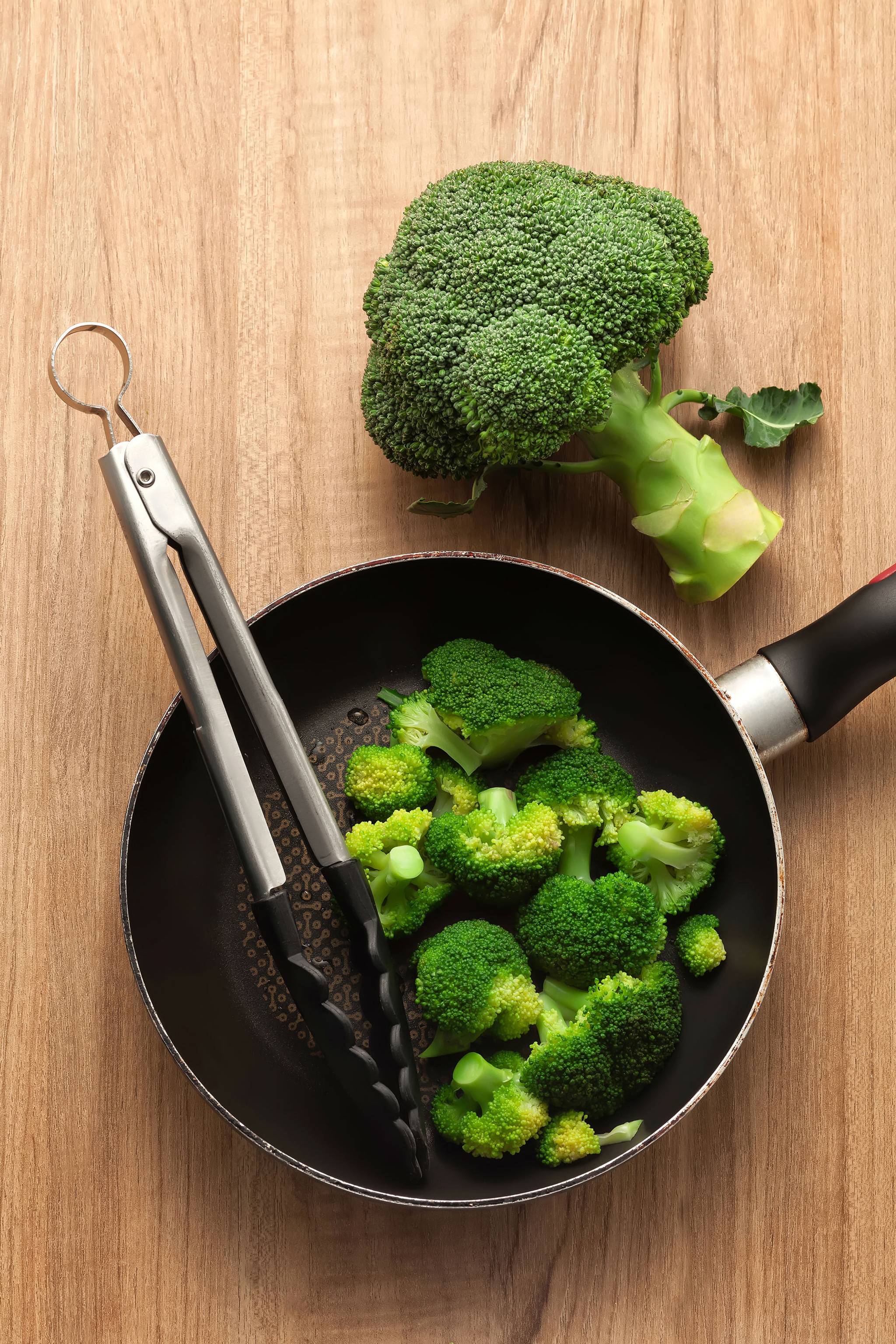 Enjoy a snack of broccoli