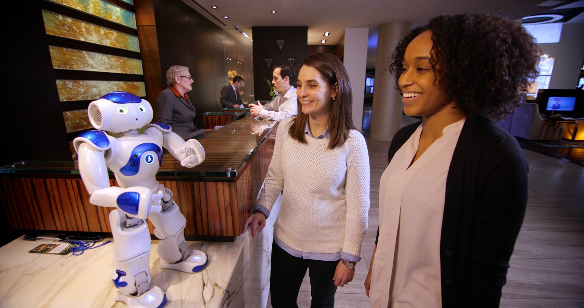 People are getting used to robotic customer service