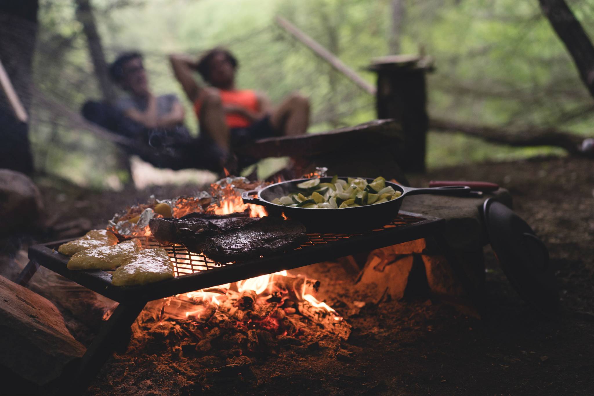 Men with the Pot: campfire cooking in the TikTok age