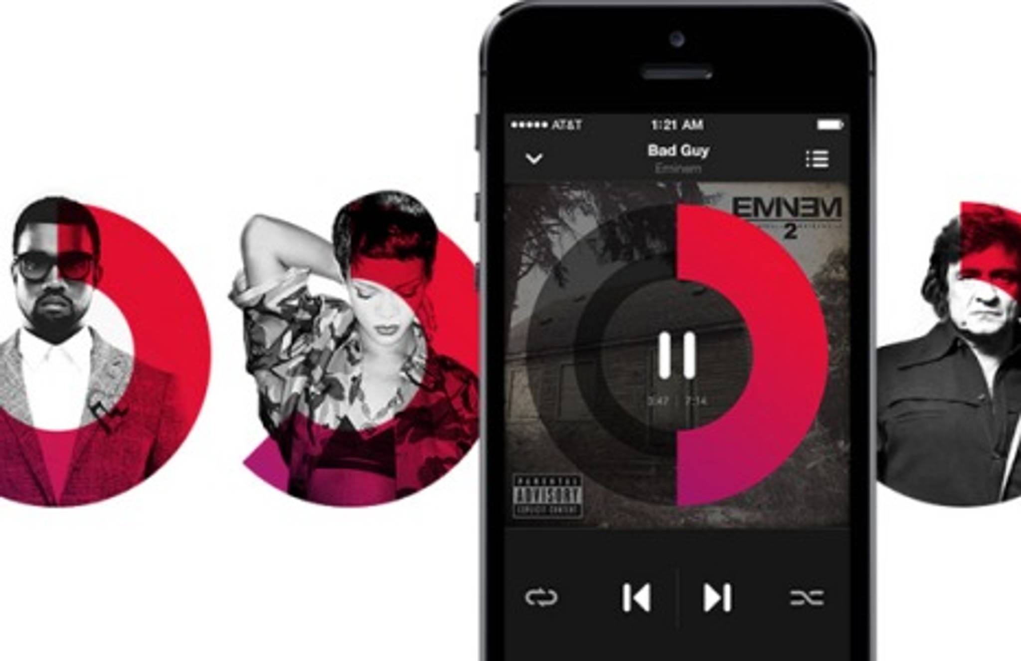 Beats Music: human-curated playlists