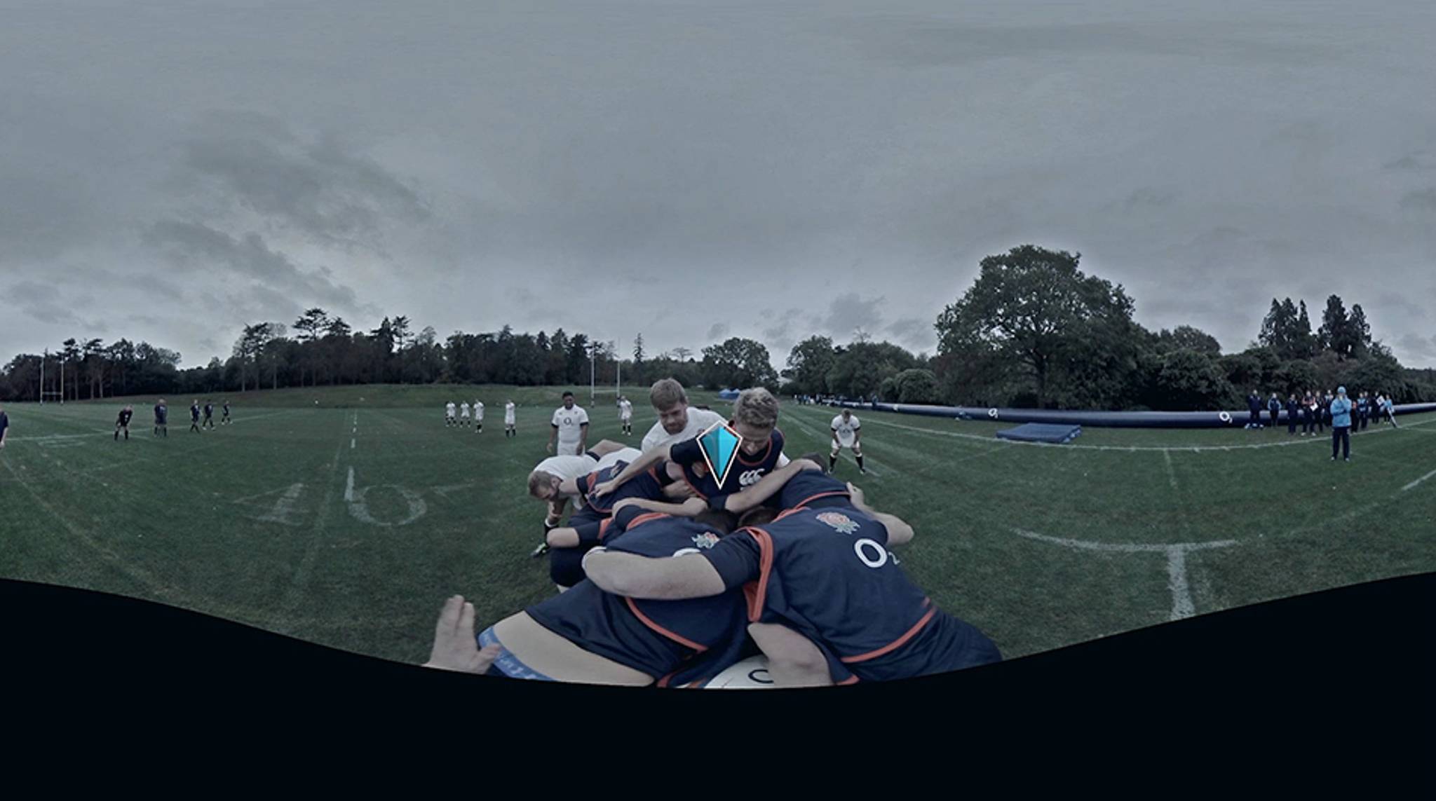 Rugby fans can play with the England team in VR
