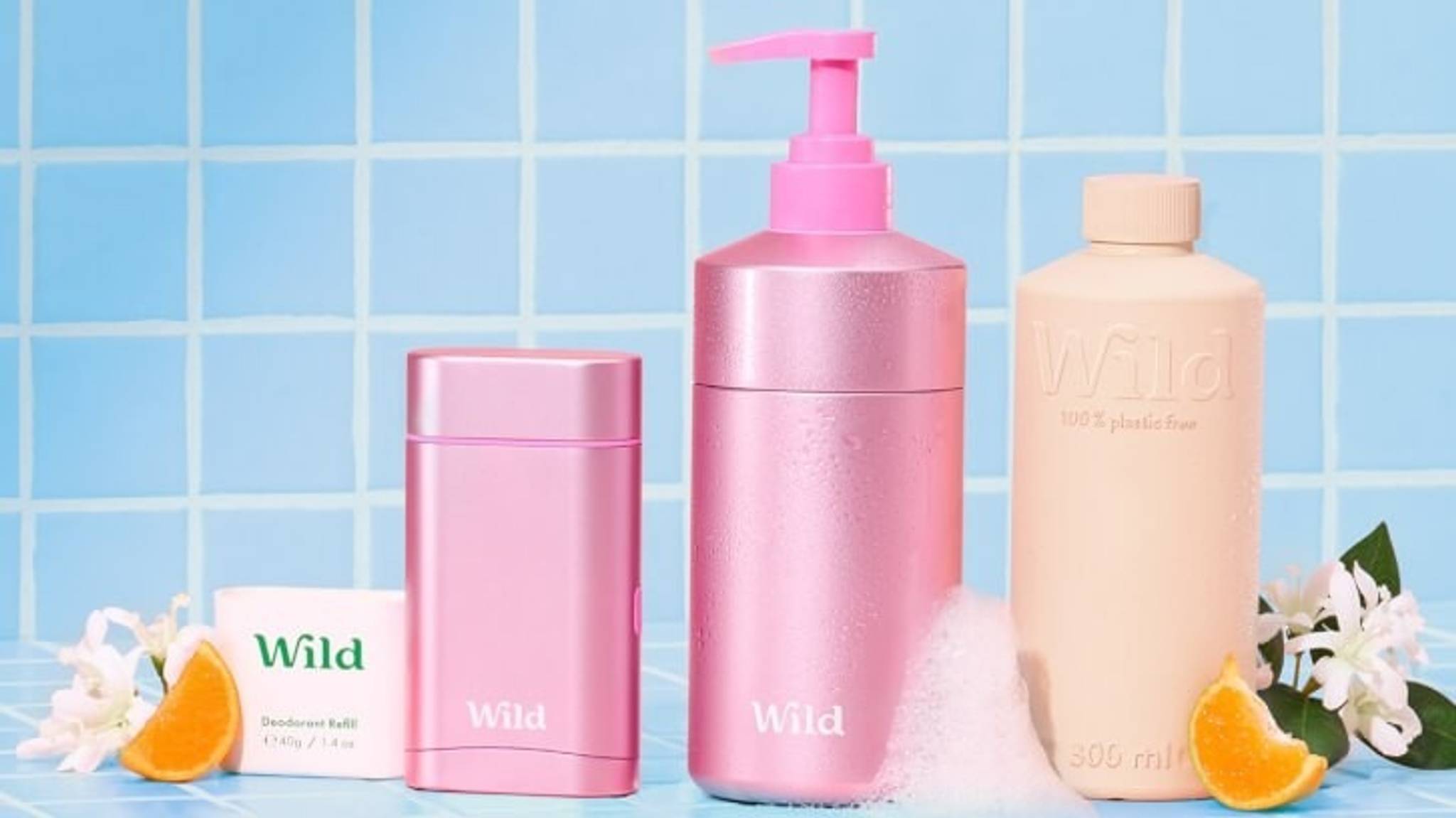 Wild's compostable shower gel offers everyday eco values
