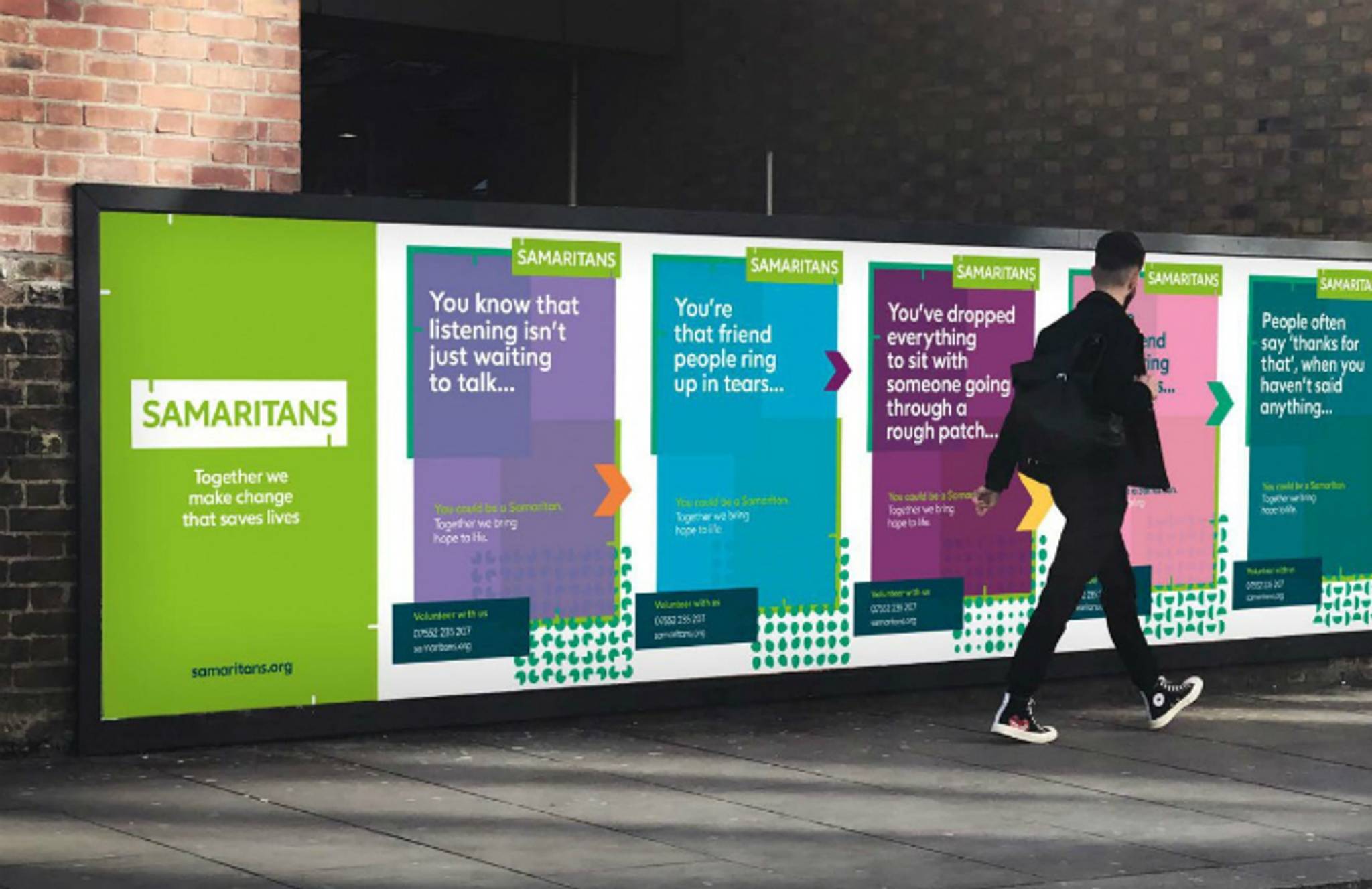 Samaritans rebrands to boost digital relevancy