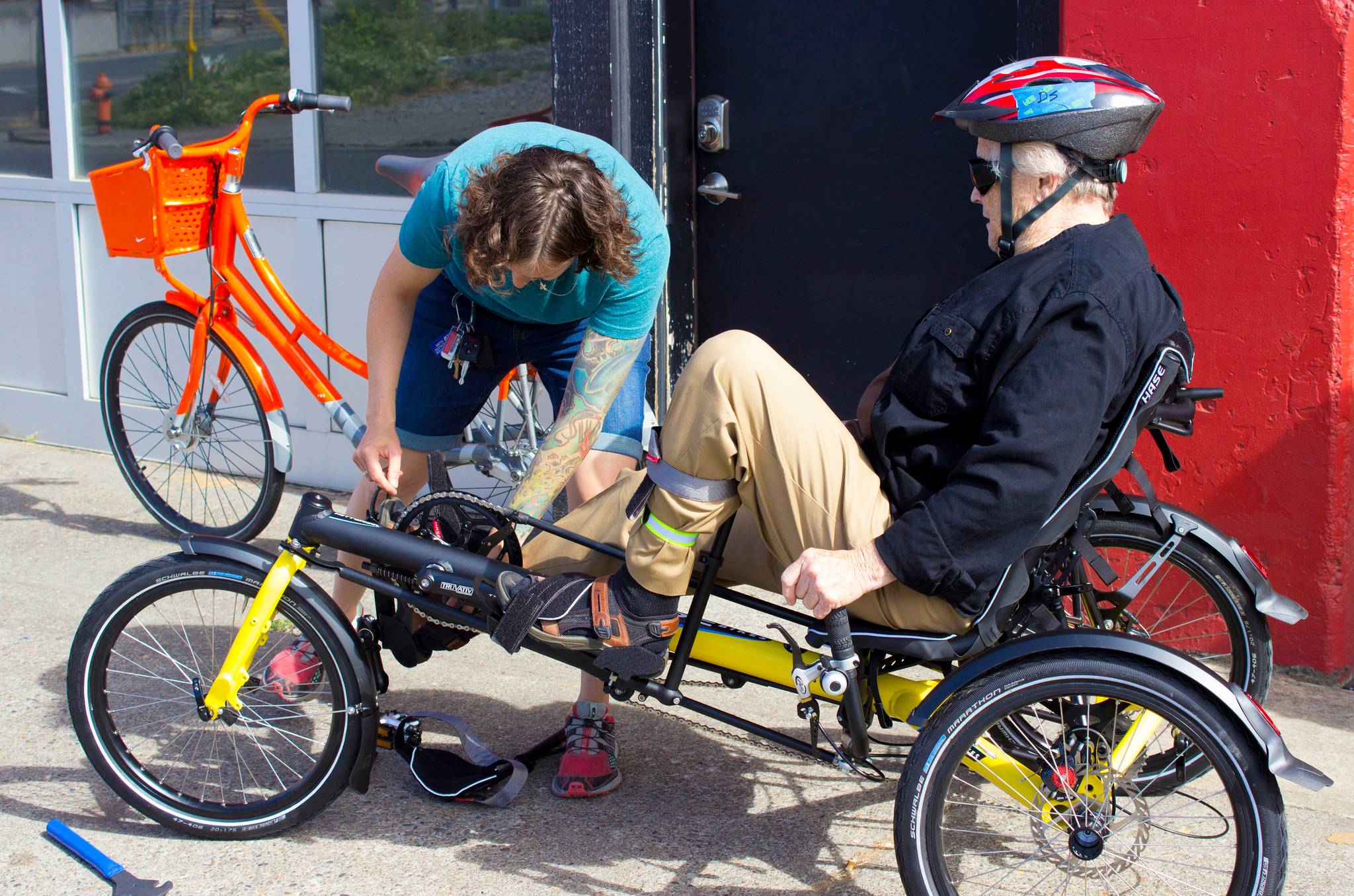 Adaptive Biketown: bike sharing for disabled people