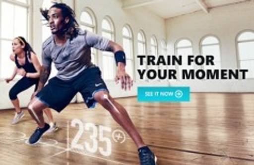 Personalised training with Nike+