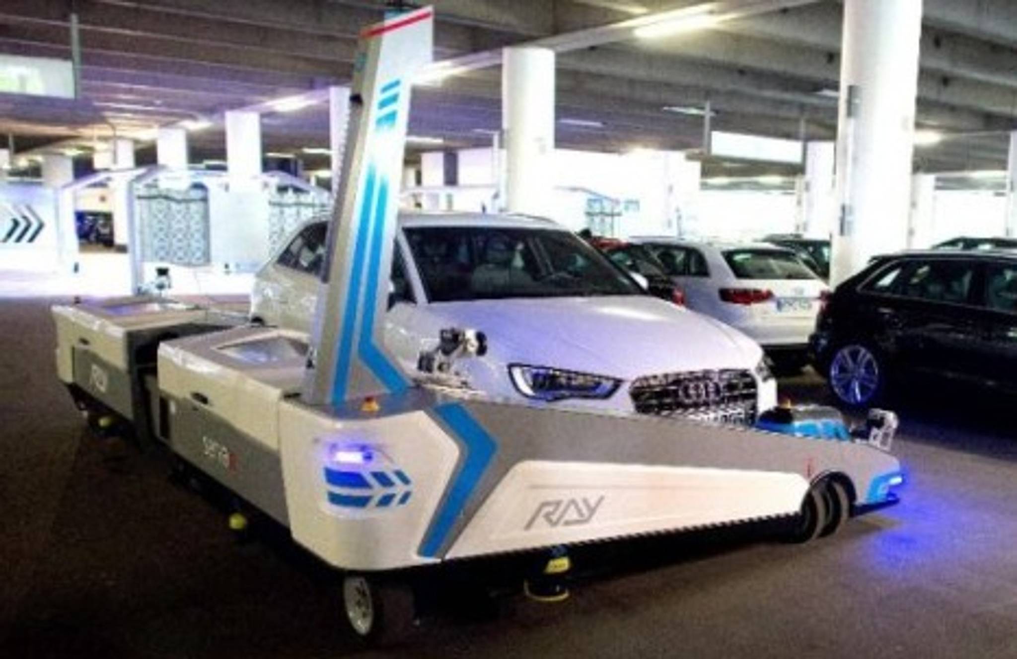 Robots will park your car in Germany