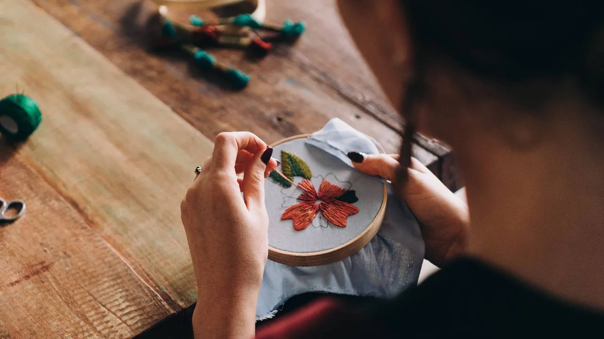 Embroidery becomes wholesome pastime for eco Gen Zers