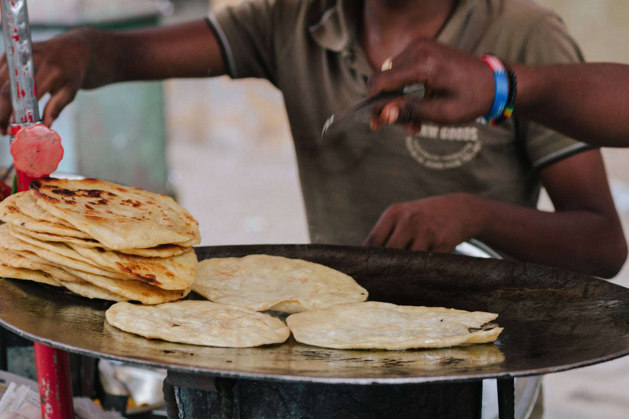 Home-made breakfast is still a staple in India
