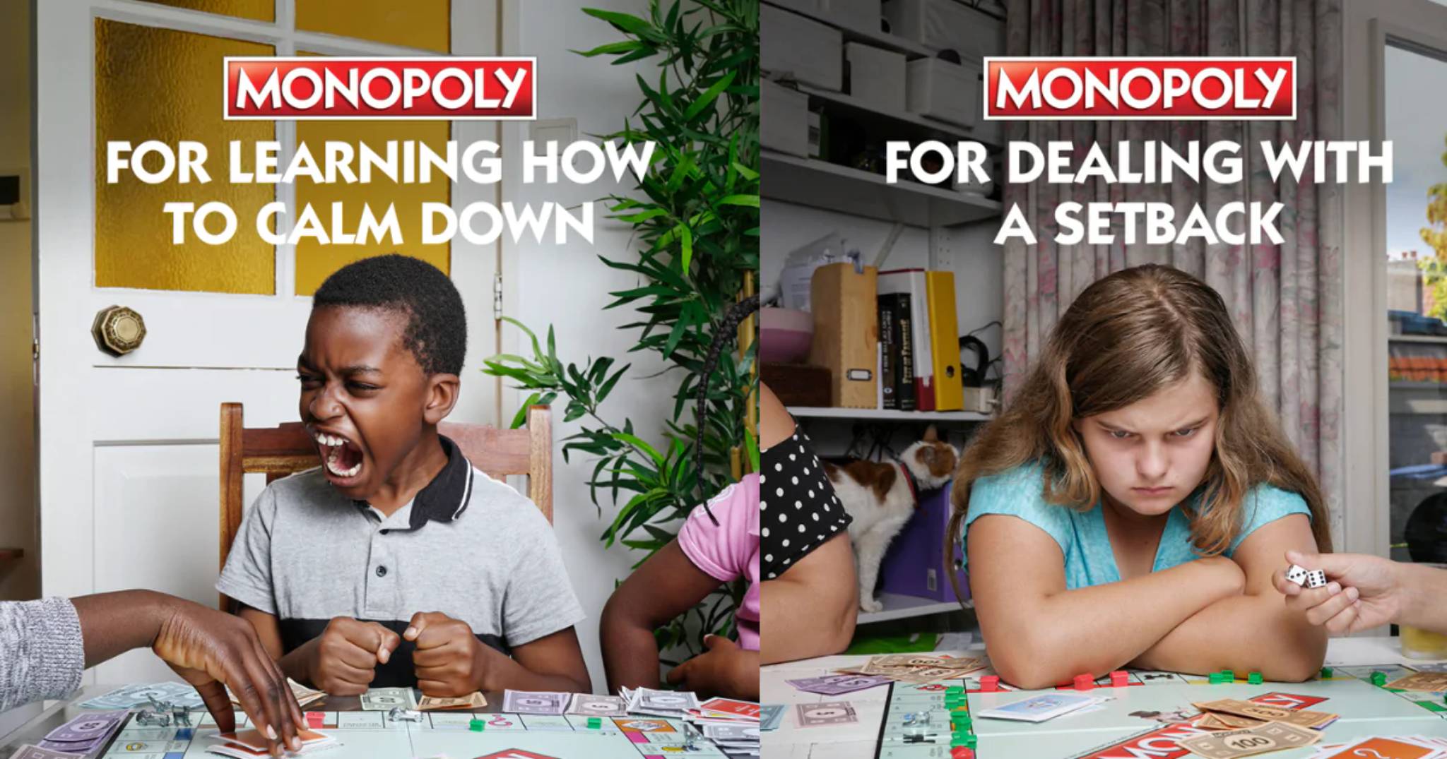 Monopoly campaign reframes family feuds  