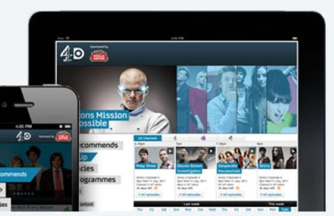 Channel 4 focuses on 4oD app