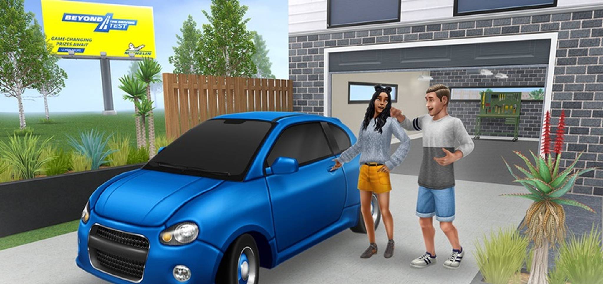 Michelin x 'The Sims' tackle teen driving safety