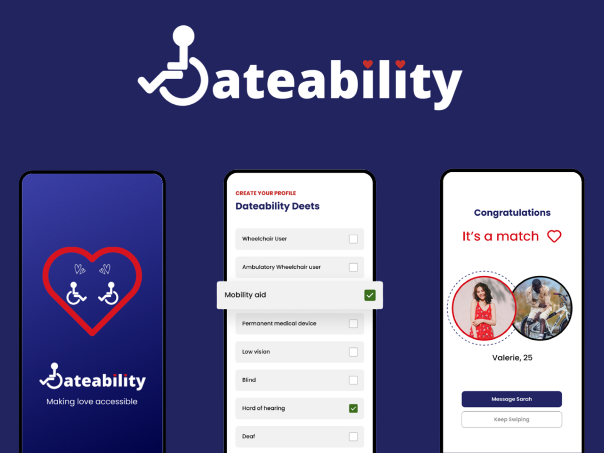 Chronically ill and disabled find love via Dateability