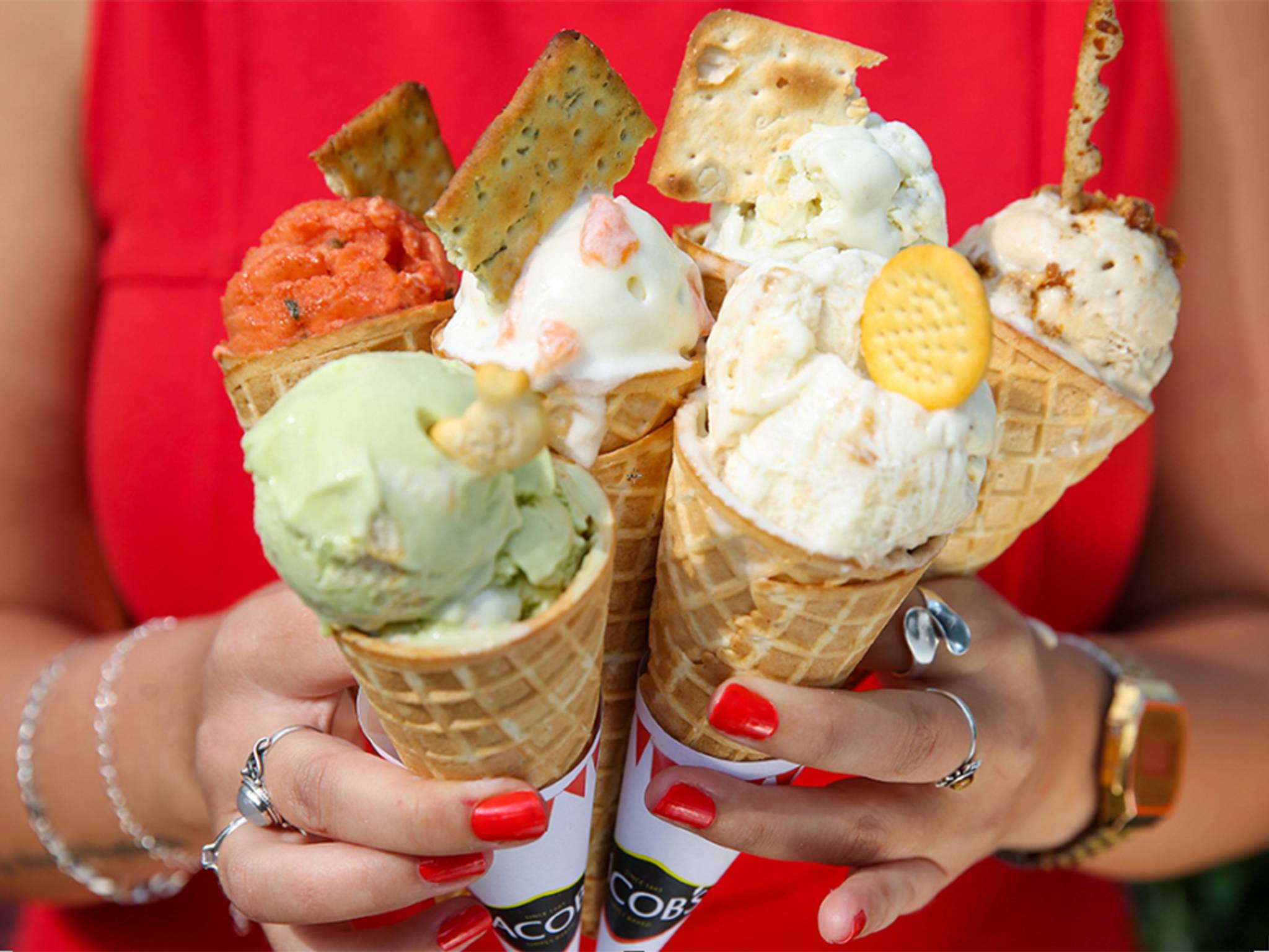 Ice cream fans get a taste for savoury flavours